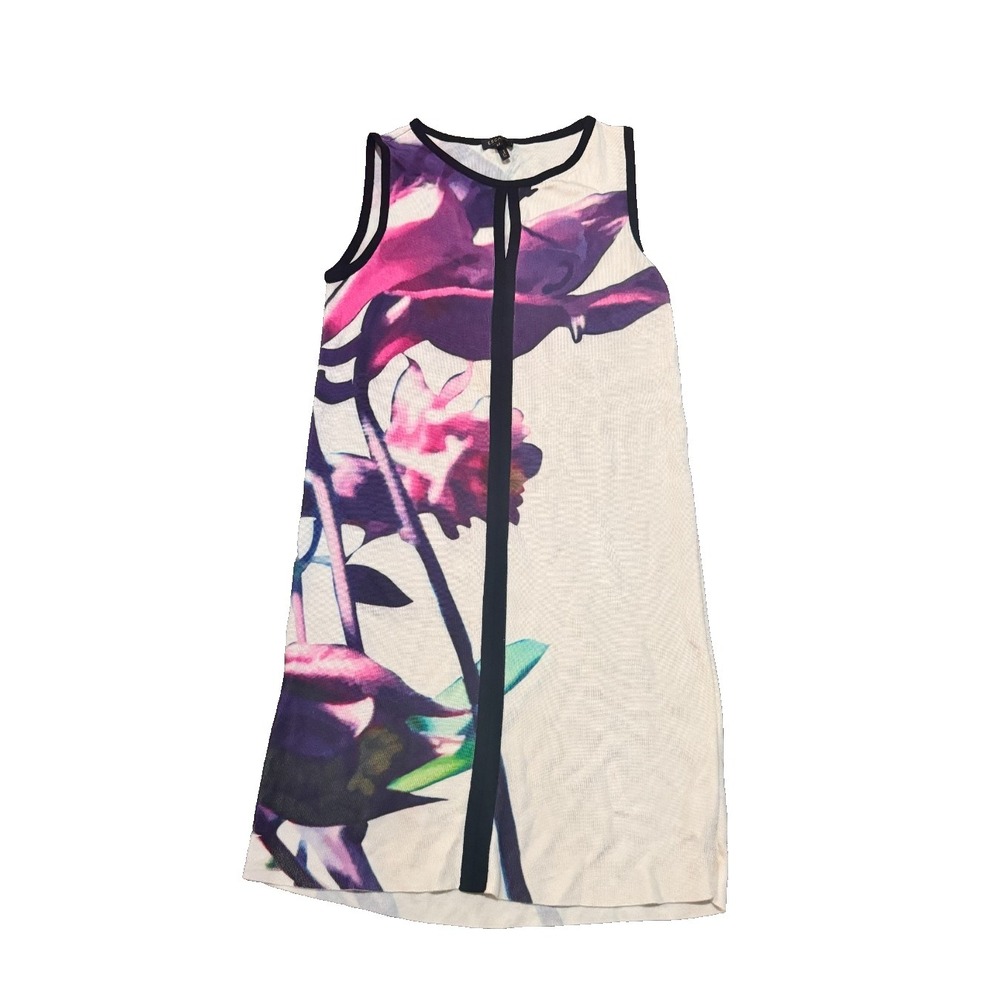Escada vintage Y2K floral Knit dress size Medium stretches